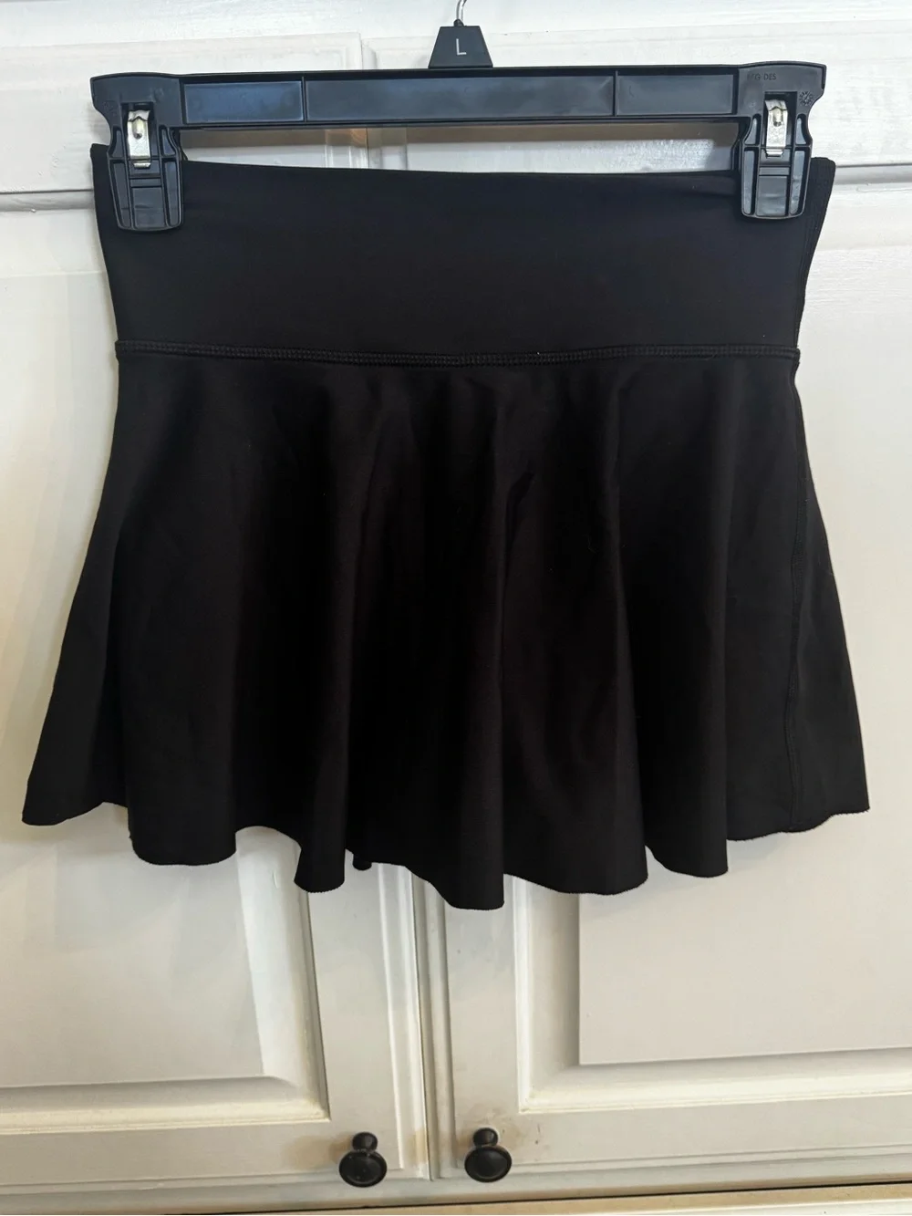 Black Flared kids Skirt - Classic A-Line Style